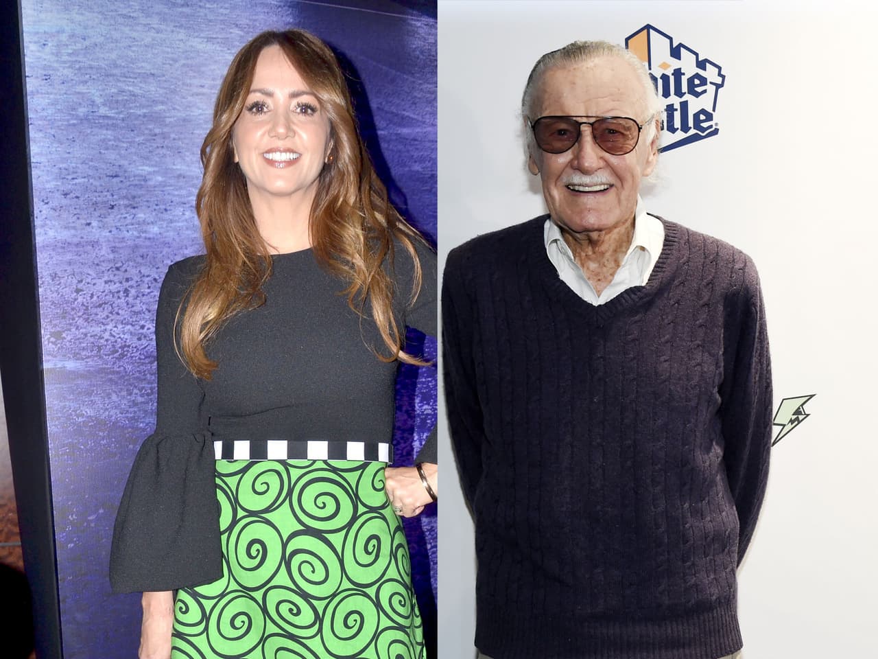 Andrea Legarreta se despide de Stan Lee en Instagram