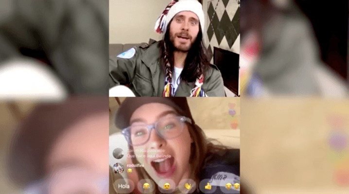 Belinda y Jared Leto juntos en Instagram, para esto pagamos el Internet