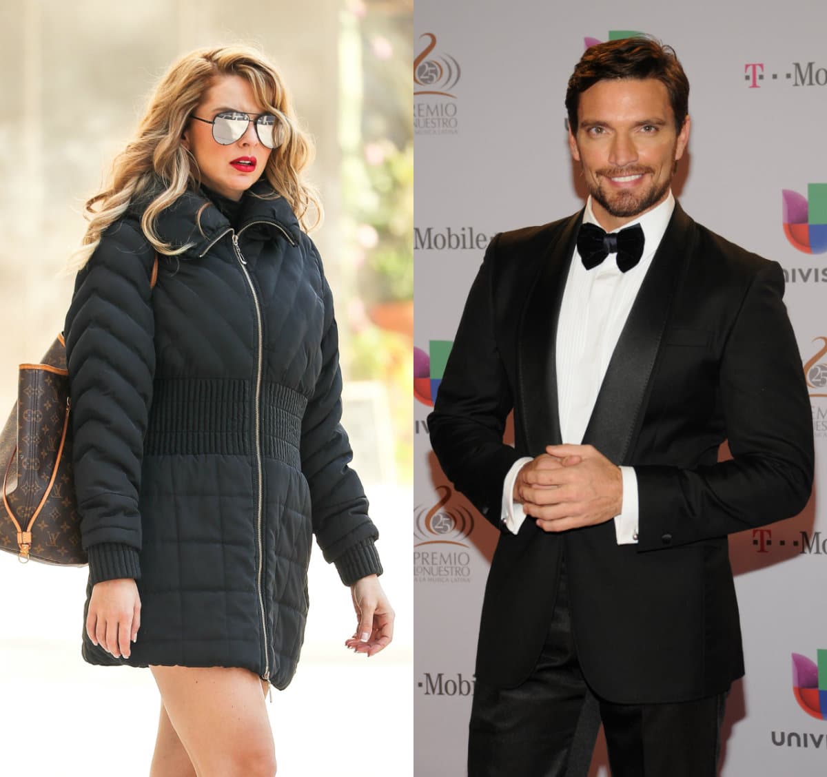 Julián Gil y Marjorie de Sousa se reencuentran en prueba de ADN