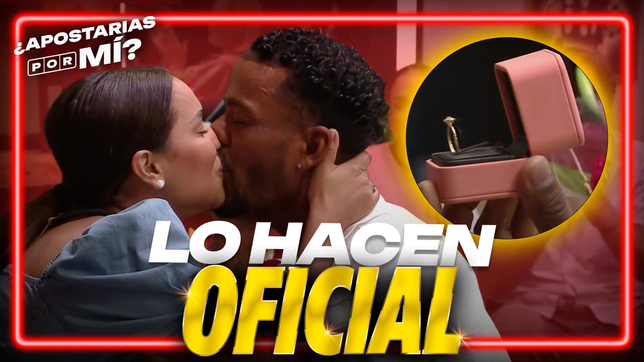 “¡Quiero que sea el papá de mis hijos!” Medina y Tiby tienen una pedida de mano cómo se debe