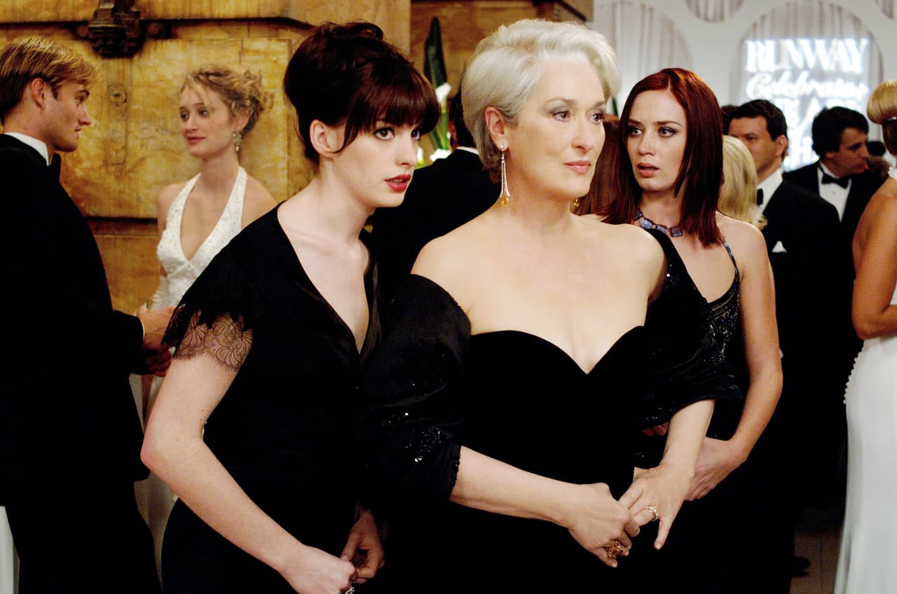 <b>‘El diablo viste a la moda’</b> (2006)
<br>Aun cuando se convirtió en un filme icónico en la cultura pop, pocos saben que se trata de una adaptación cinematográfica de la novela homónima de Lauren Weisberger.