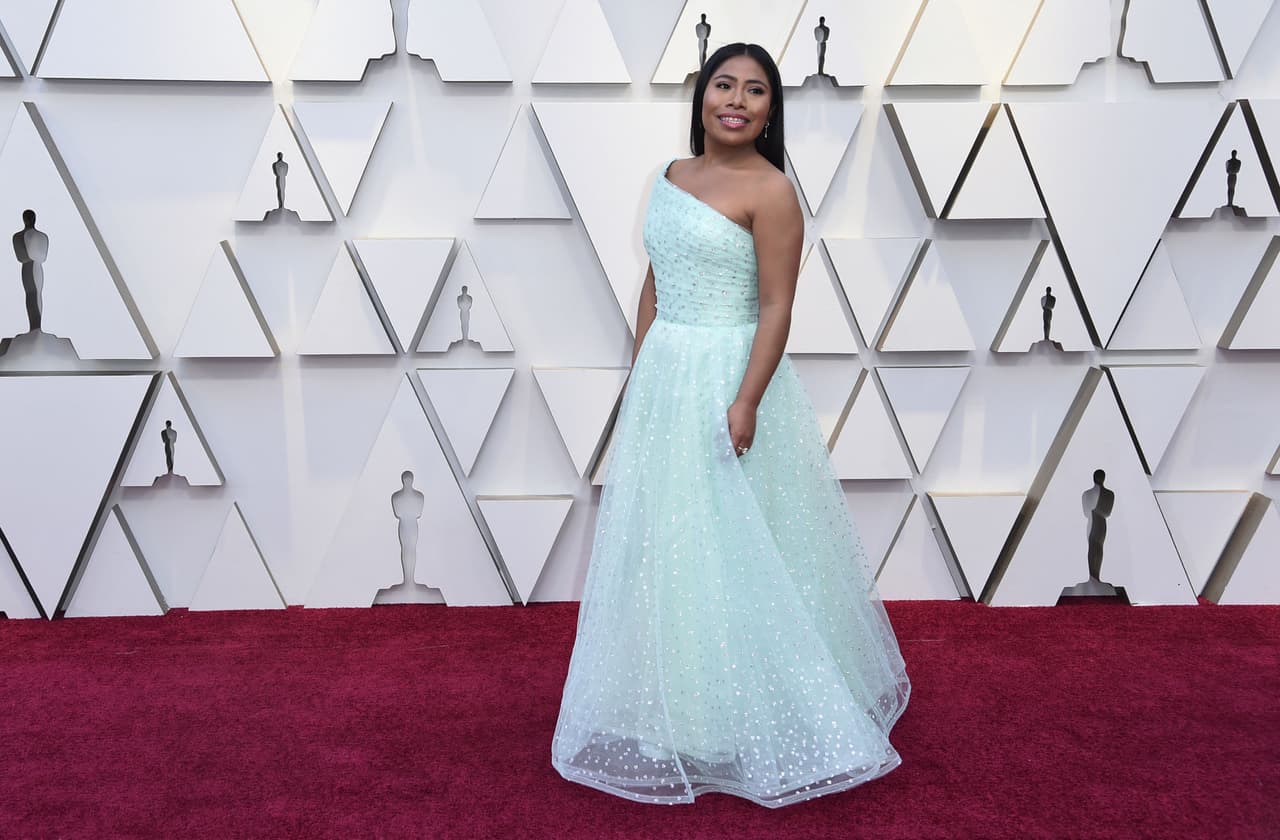 Yalitza Aparicio ganó fama mundial tras participar en la película ‘Roma’, incluso fue nominada como ‘Mejor Actriz’ en los Premios Oscar 2019.