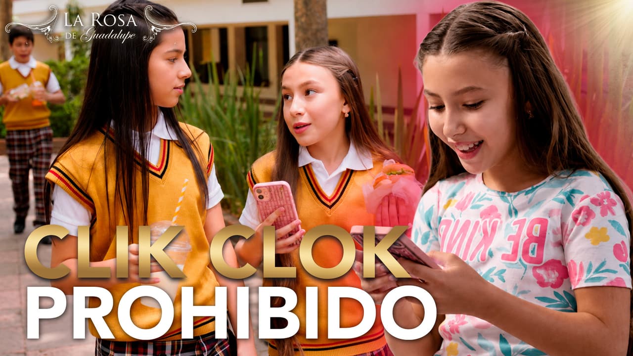 Hortensia tiene prohibido abrir un perfil en Clik Clok porque apenas es una niña