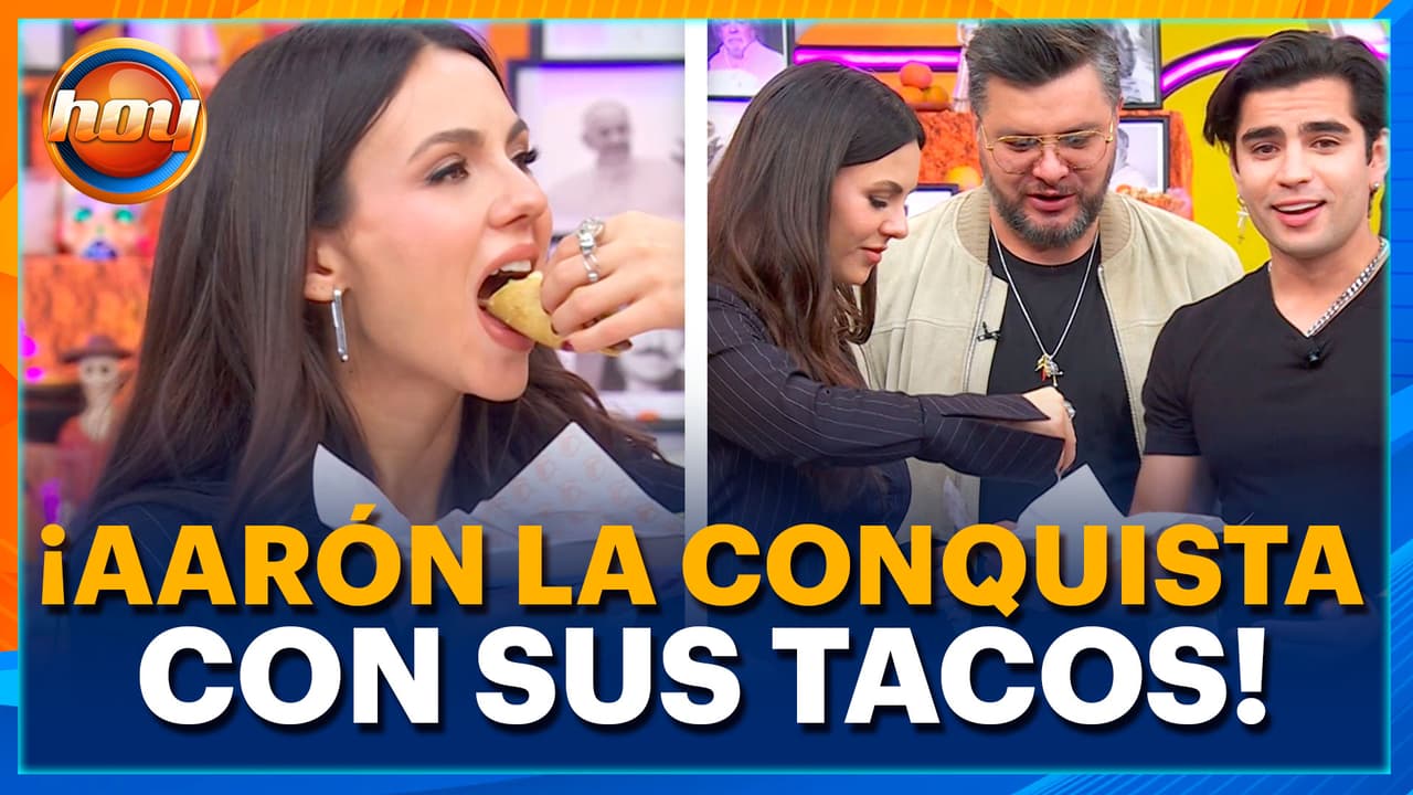 Victoria Justice se rinde ante los TACOS de Aarón Mercury