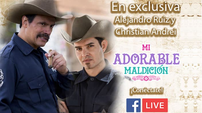 Alejandro Ruiz y Christian Andrei a través de FACEBOOK LIVE