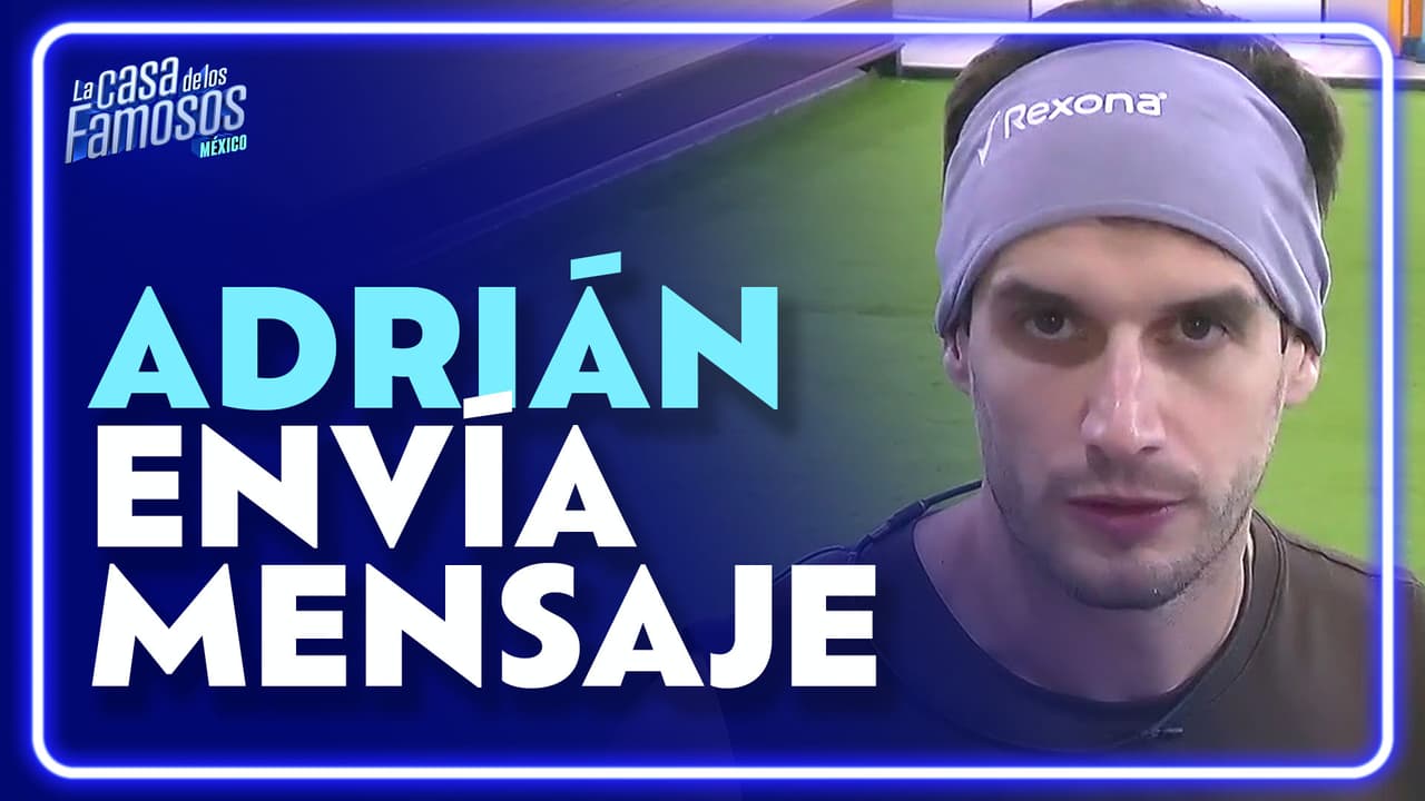 Adrián Marcelo dice que no vio el video de su esposa porque hubiera pedido su salida
