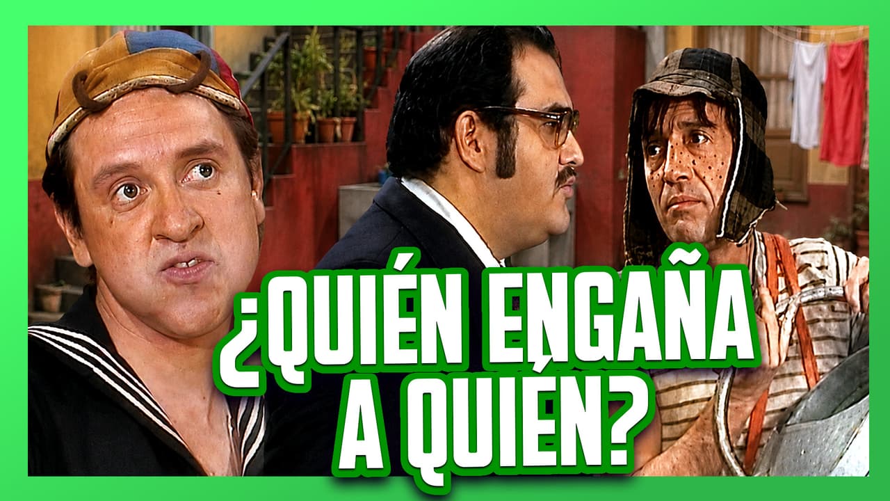 El Chavo se molesta por no poder engañar a Quico
