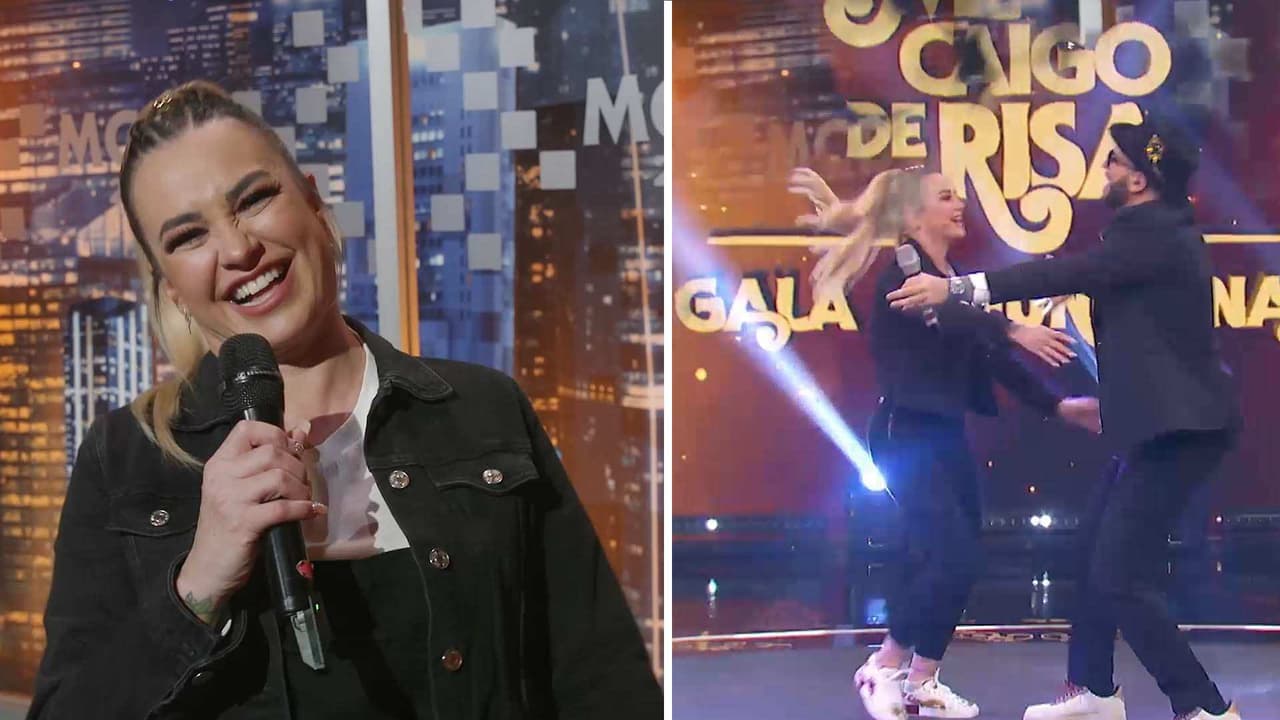 María José vive gran experiencia en el final de Me Caigo de Risa Gala Disfuncional
