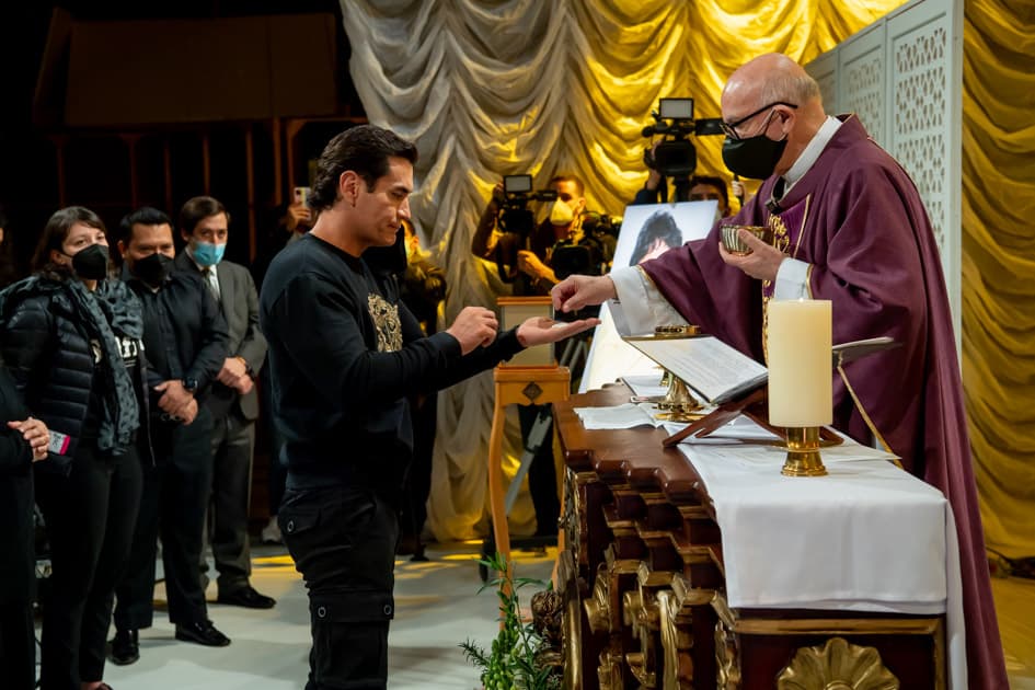 Y David Zepeda, quienes no podían faltar al evento.