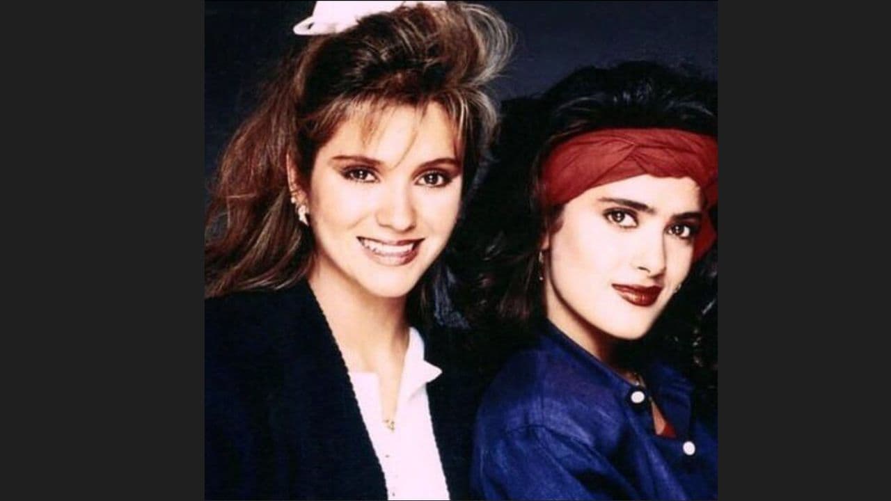 Daniela Castro y Salma Hayek en su primera telenovela a finales de los 80