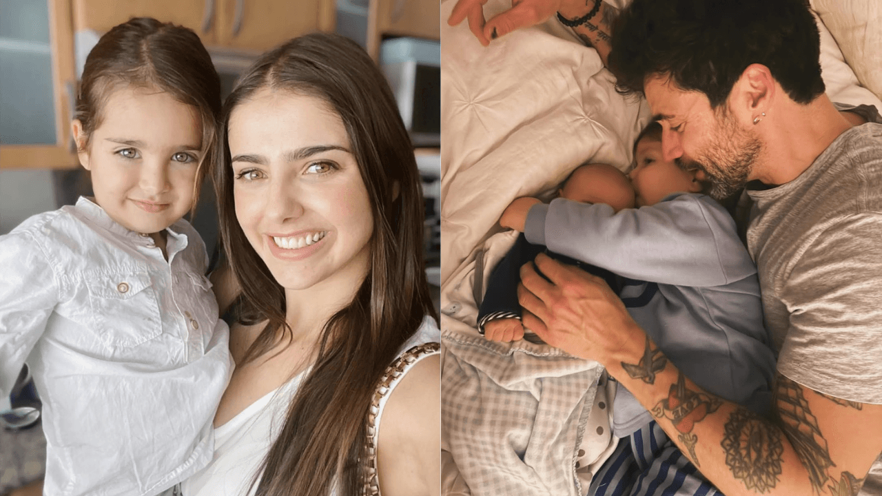 Hijo de Michelle Renaud casi llora al reencontrarse con Matías Novoa; actor posa con su bebé recién nacido