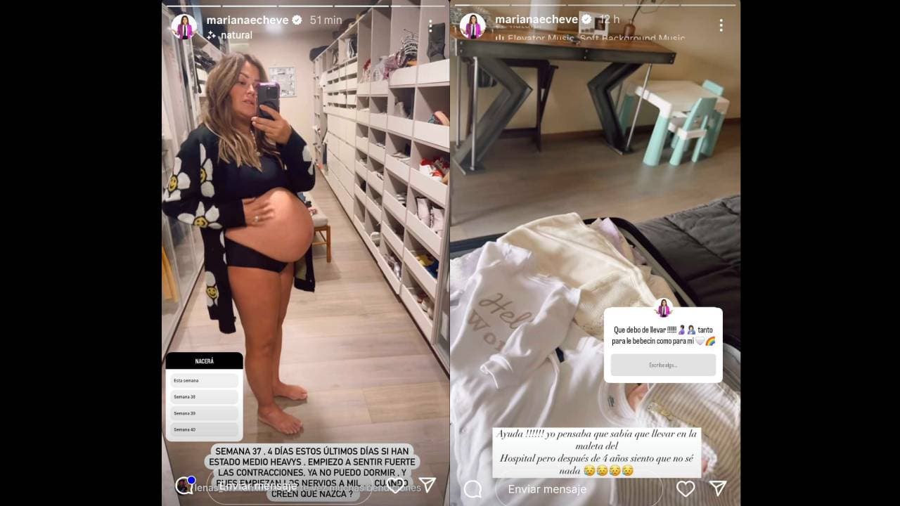 Mariana Echeverría suplica por ayuda a días de dar a luz