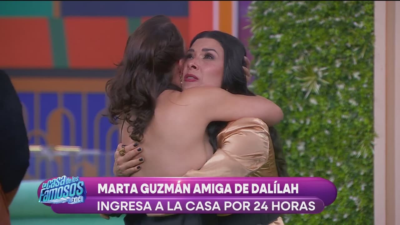 Dalílah Polanco grita al ver a su amiga Marta Guzmán entrar a la casa y le dice: "Ya no me hagas daño"