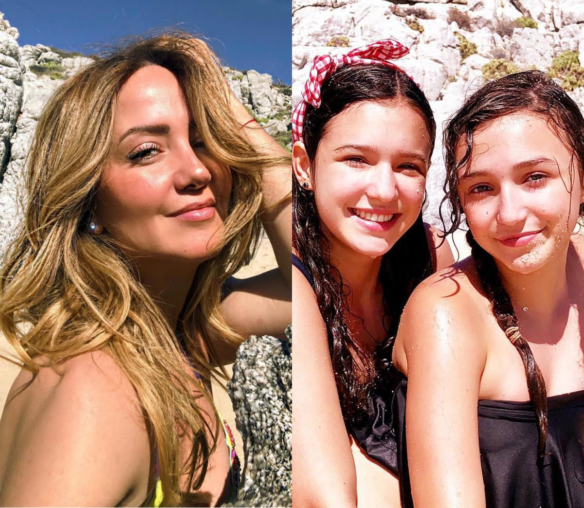 Hijas de Andrea Legarreta aparecen en bikini e impactan en Instagram