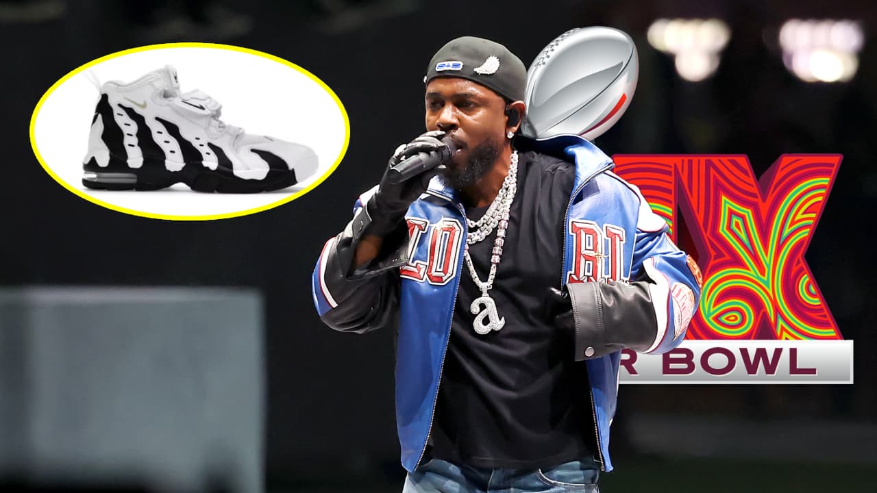 Estos son los históricos tenis que usó Kendrick Lamar en el Super Bowl