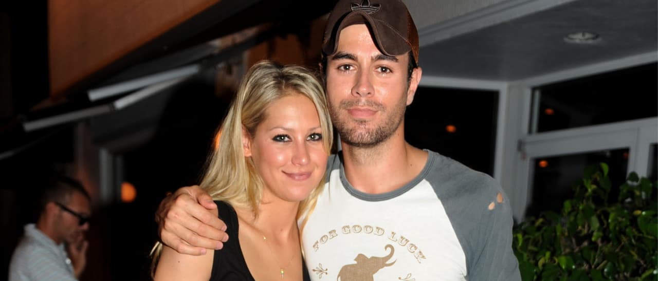 Anna Kournikova y Enrique Iglesias se convirtieron en padres el año pasado