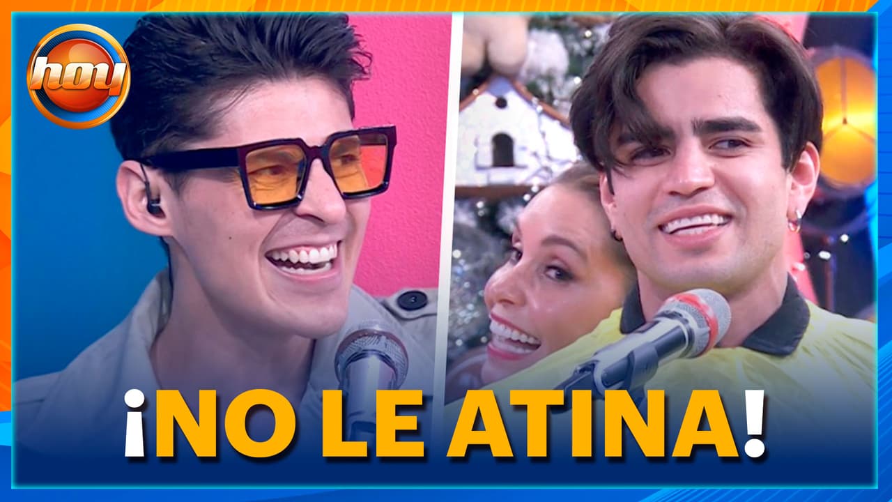 Aarón y Escalona protagonizan el momento más CAÓTICO de ‘Dímelo Cantando’