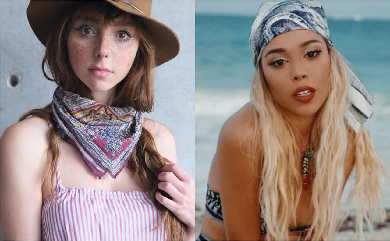 Las mascadas están de vuelta y estas famosas lo confirman