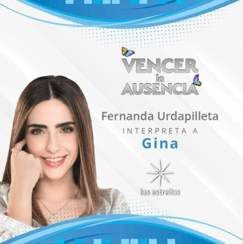 Tras el éxito de "Mi fortuna es amarte", Fernanda Urdapilleta aparecerá en esta producción como 'Gina'.