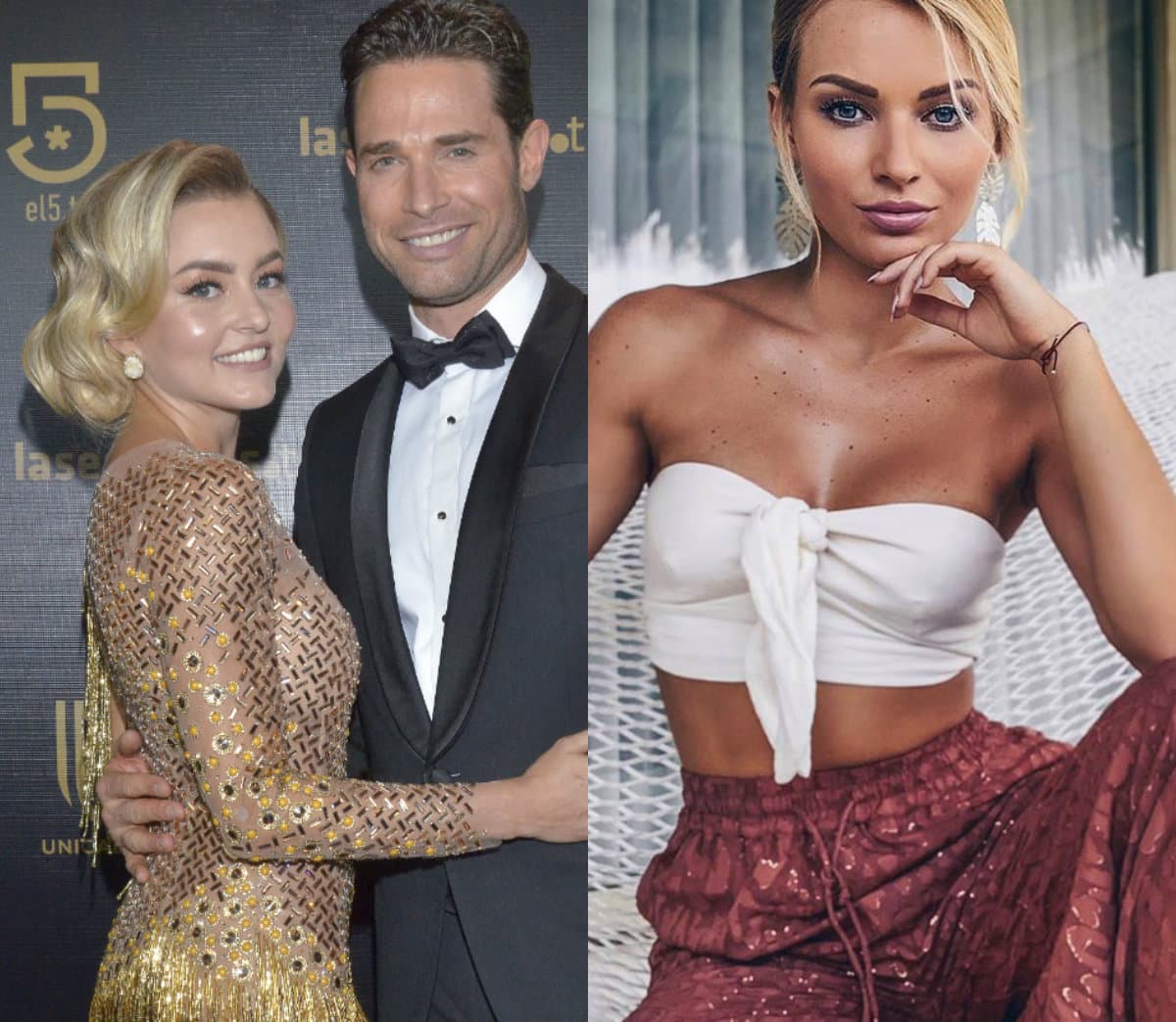 Angelique Boyer huye ante preguntas de posible romance entre Sebastián Rulli e Irina Baeva