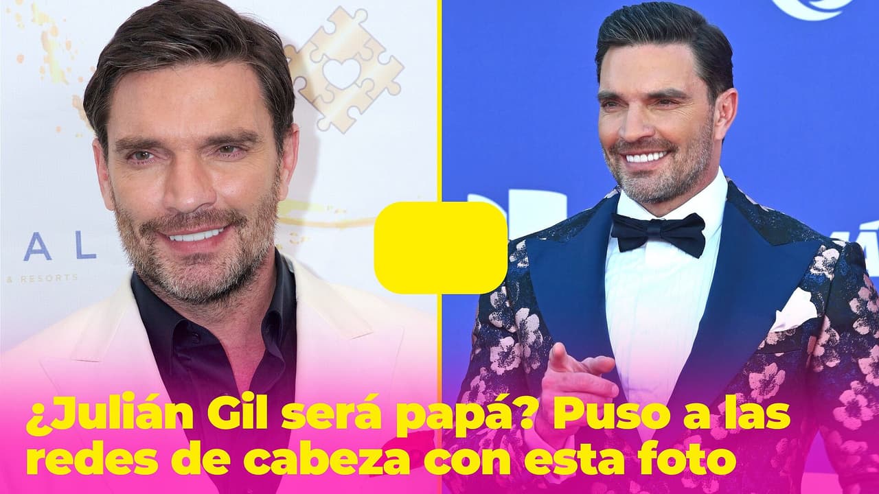 ¿Julián Gil será papá? Puso a las redes sociales de cabeza con esta foto