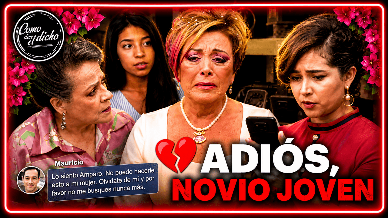 El novio de Amparo la deja vestida y alborotada en su boda