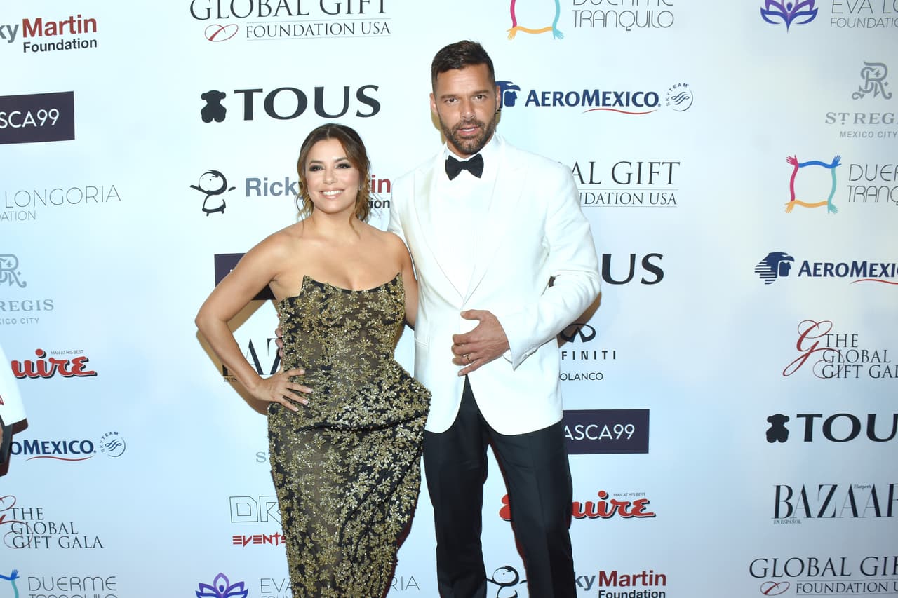 Eva Longoria aseguró que Ricky Martin ha sido el mejor padre para los gemelos, Matteo y Valentino