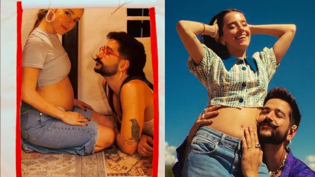 Evaluna causa sensación al lucir su pancita de embarazo en bikini y foto de Índigo 