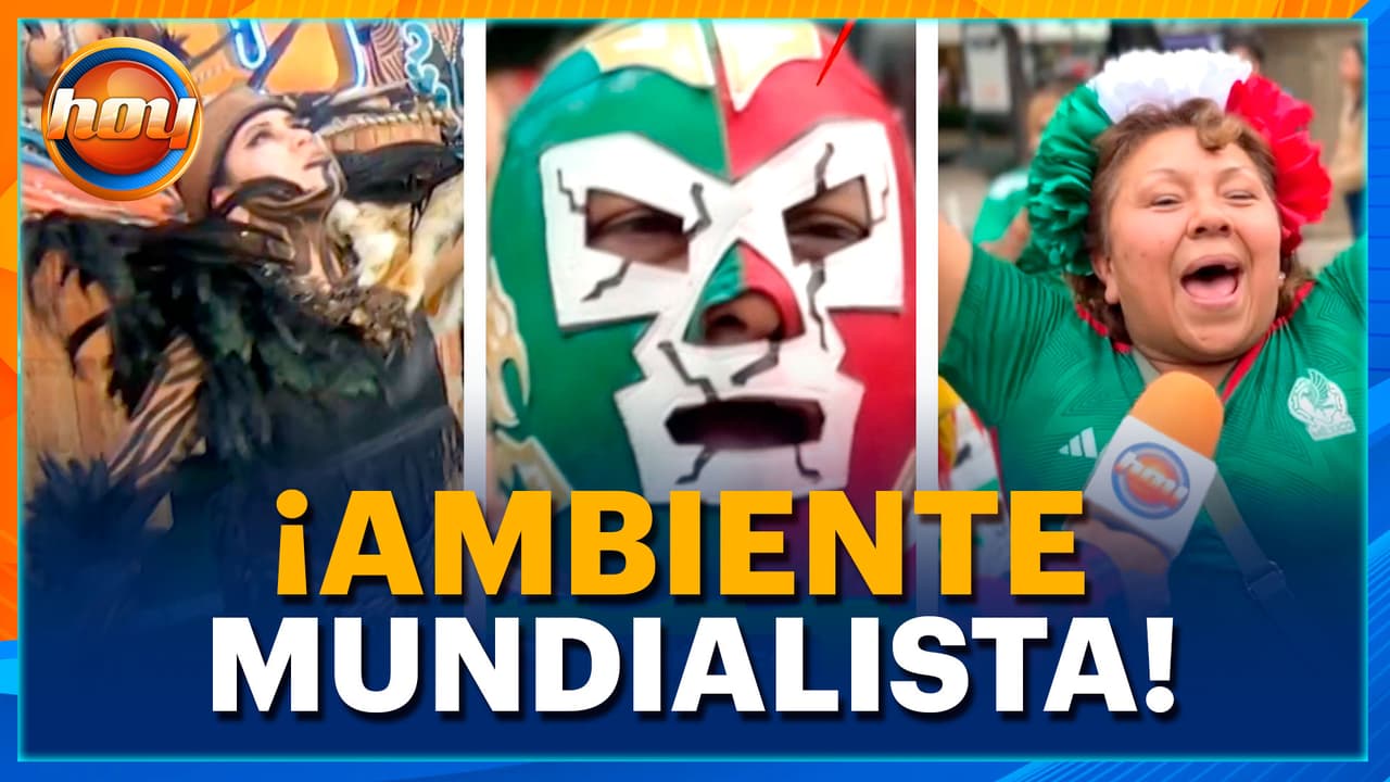 A horas del encuentro, la FIEBRE MUNDIALISTA se desata por el Chequia vs México