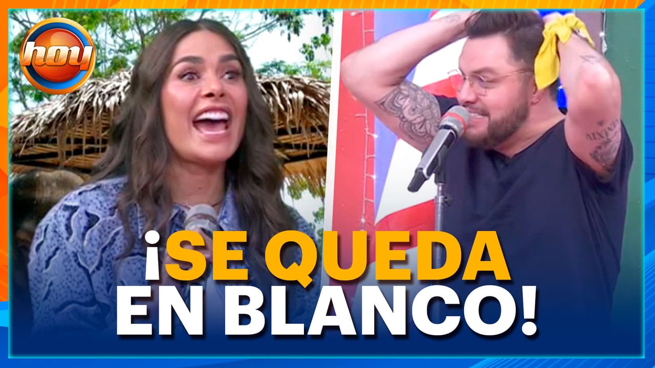 A Paul se le complica dar las pistas y Galilea lo APURA para ganar el juego