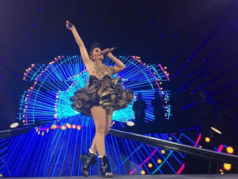 La 'Reina de Corazones' recuerda sus inicios musicales.