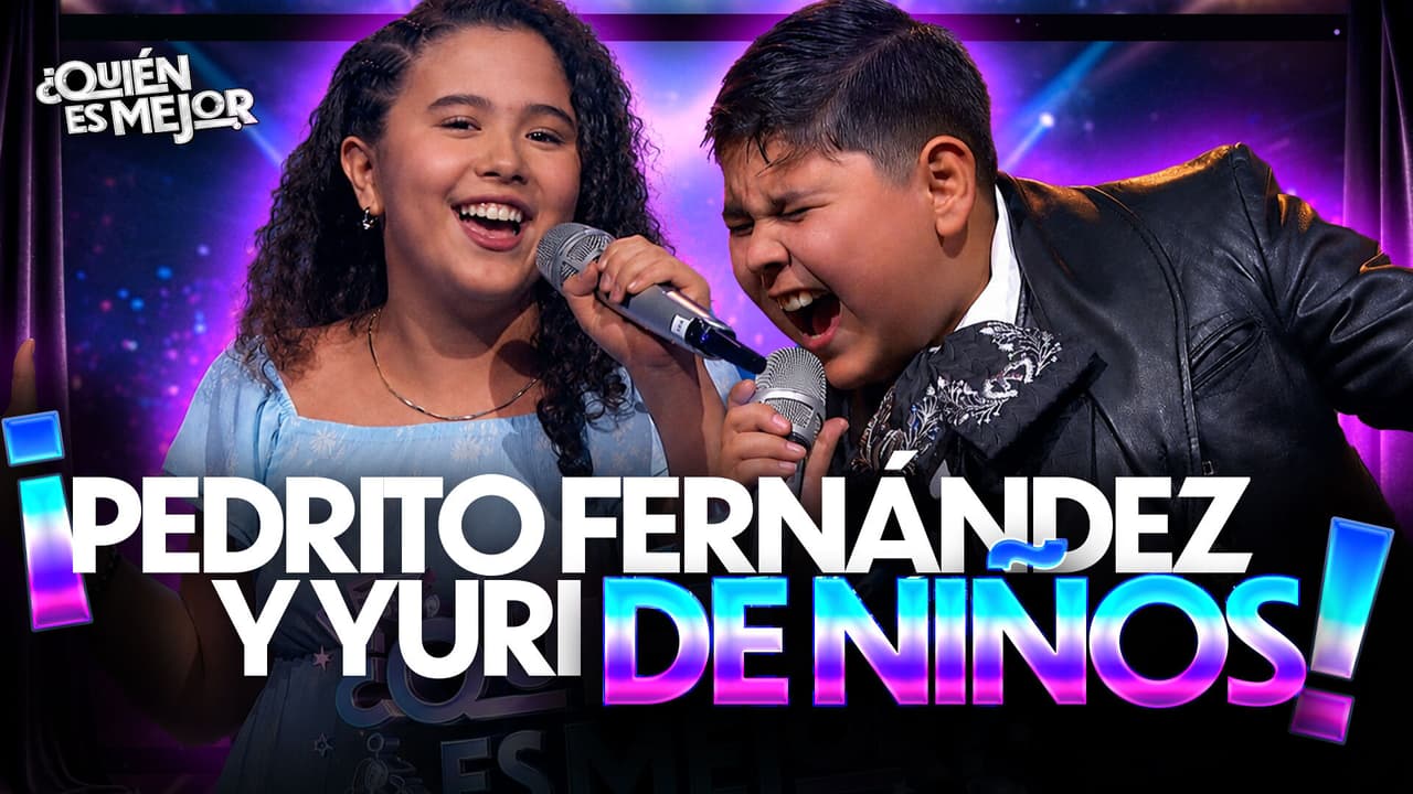 ¡Pedrito Fernández y Yuri de niños otra vez!