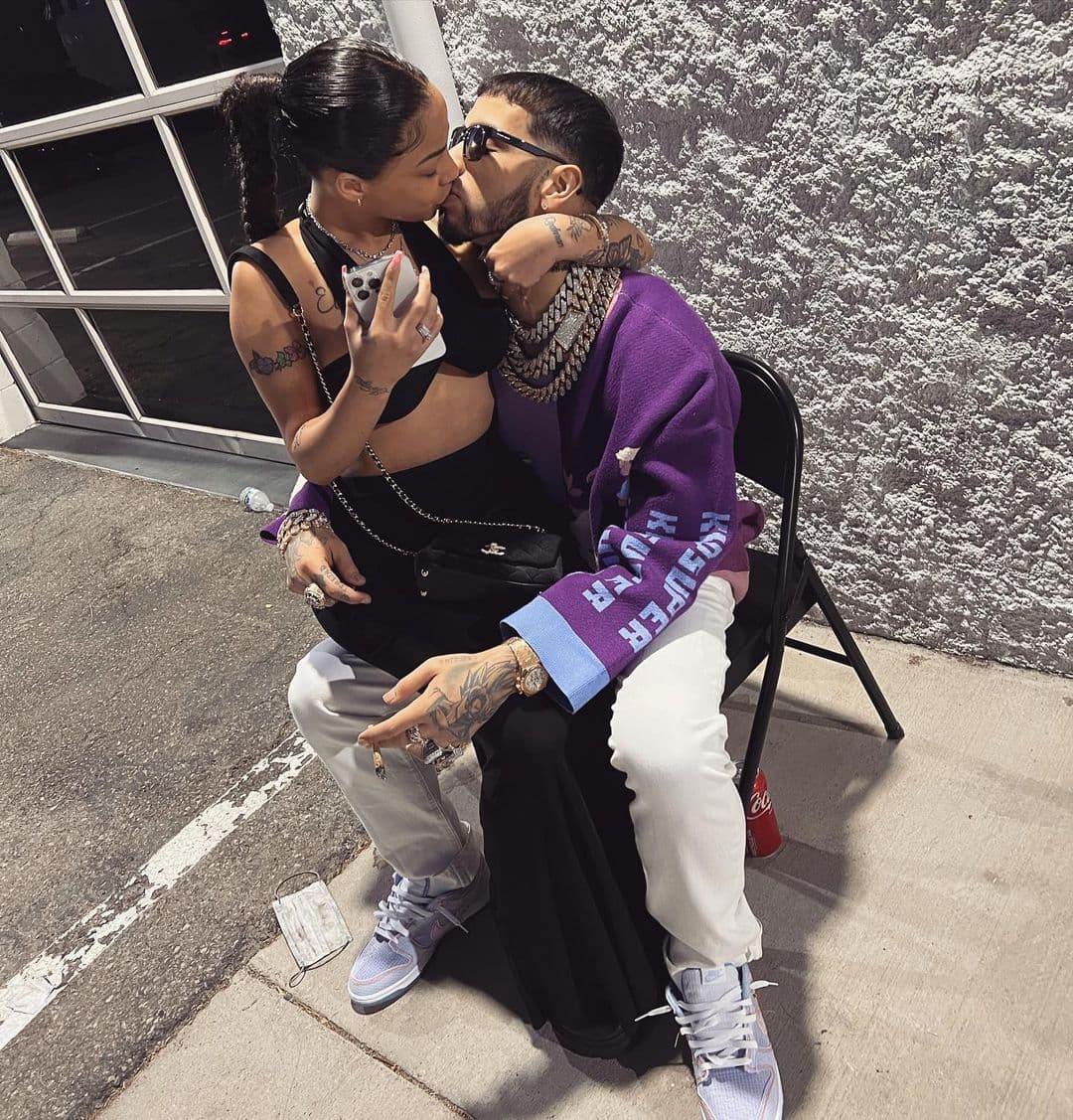 Anuel y Yailin esperan la llegada de su primera hija Cattleya.