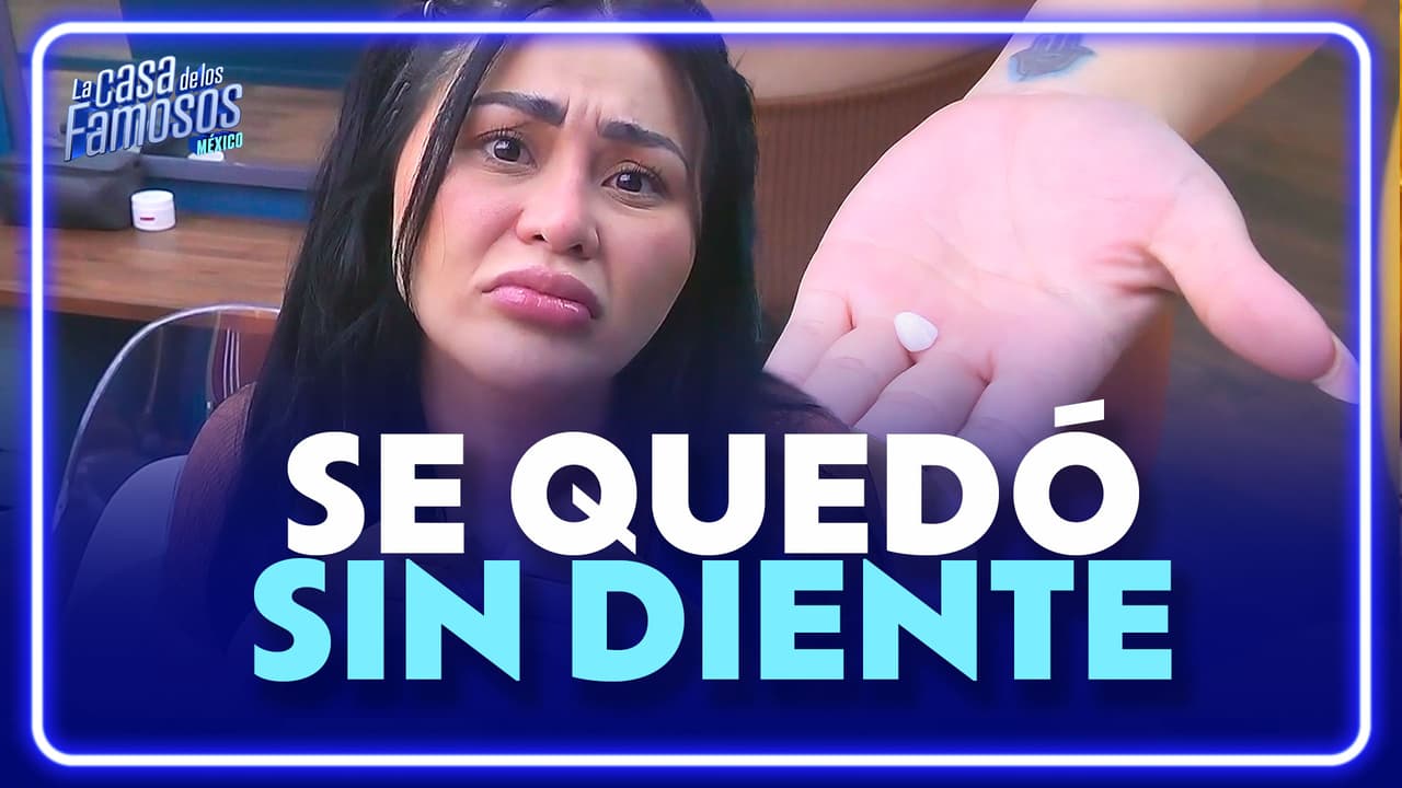 ¡SIN DIENTE! Gomita pide ayuda a La Jefa para que nadie note que se quedó chimuela