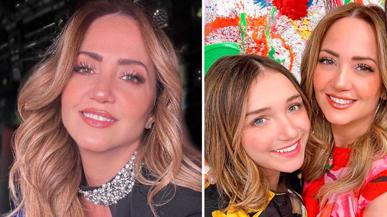 Andrea Legarreta defiende a su hija Nina tras críticas por abandonar la escuela