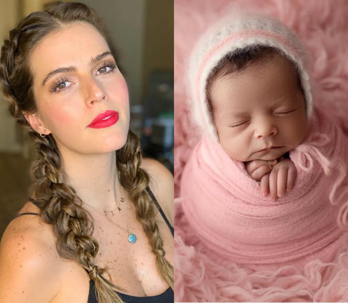 Claudia Álvarez publica imágenes de la primera sesión fotográfica de su hija y pide no la critiquen