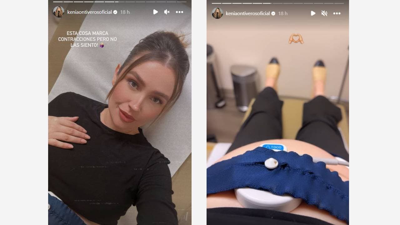 Kenia Ontiveros a punto de dar a luz a su cuarta hija
