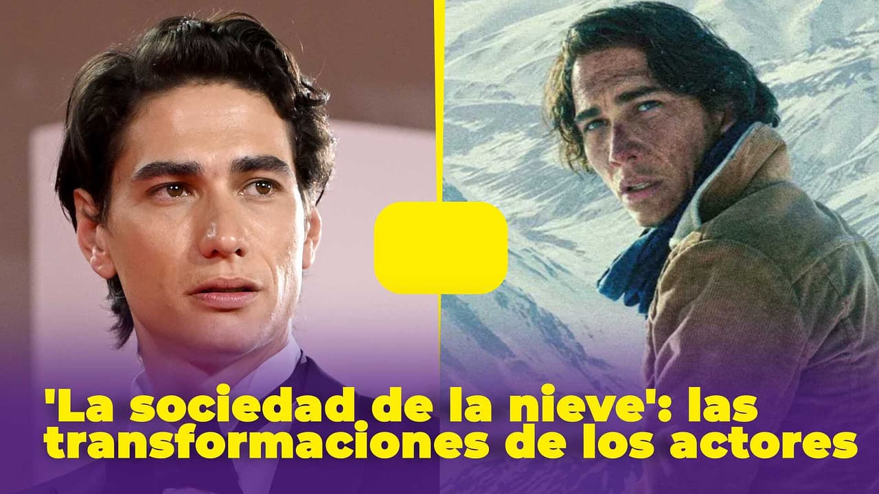 La transformación de los actores de 'La sociedad de la nieve': perdieron 20 kilos para la película