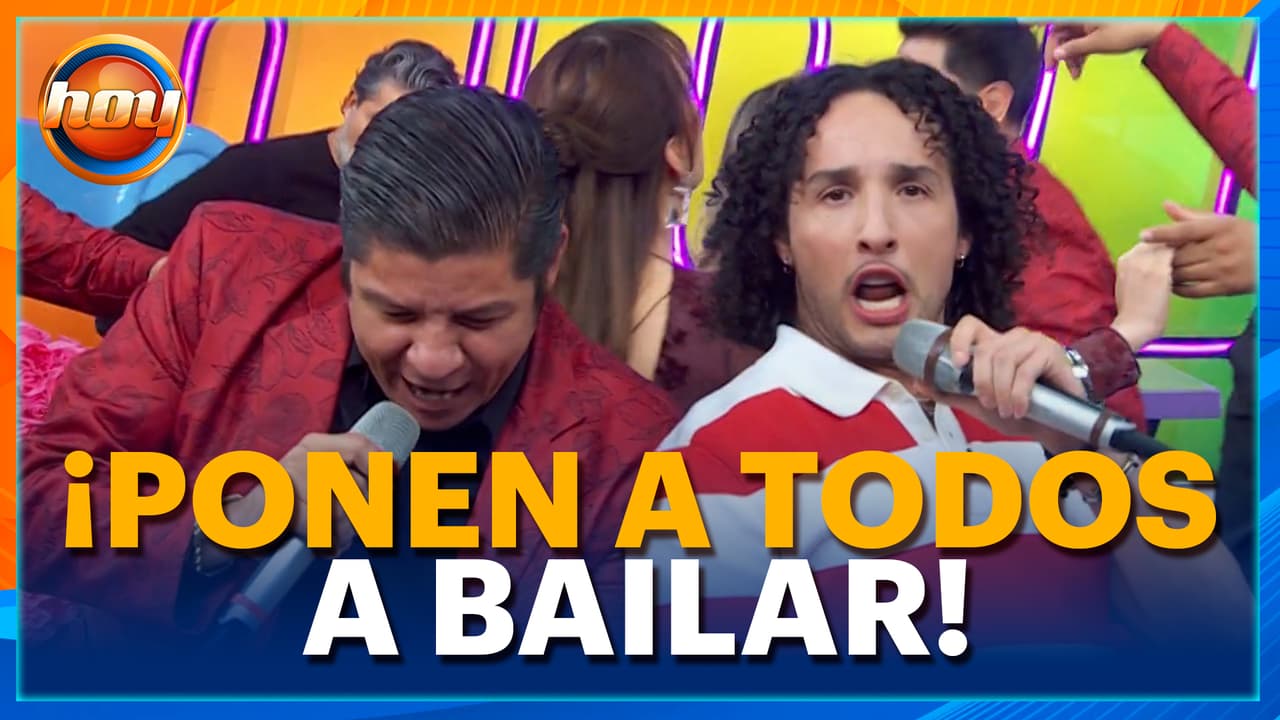 ¡BESO, BESO! Jorge y su pareja de la Banda el Limón hacen de todo por ganar en 'Canta la palabra'