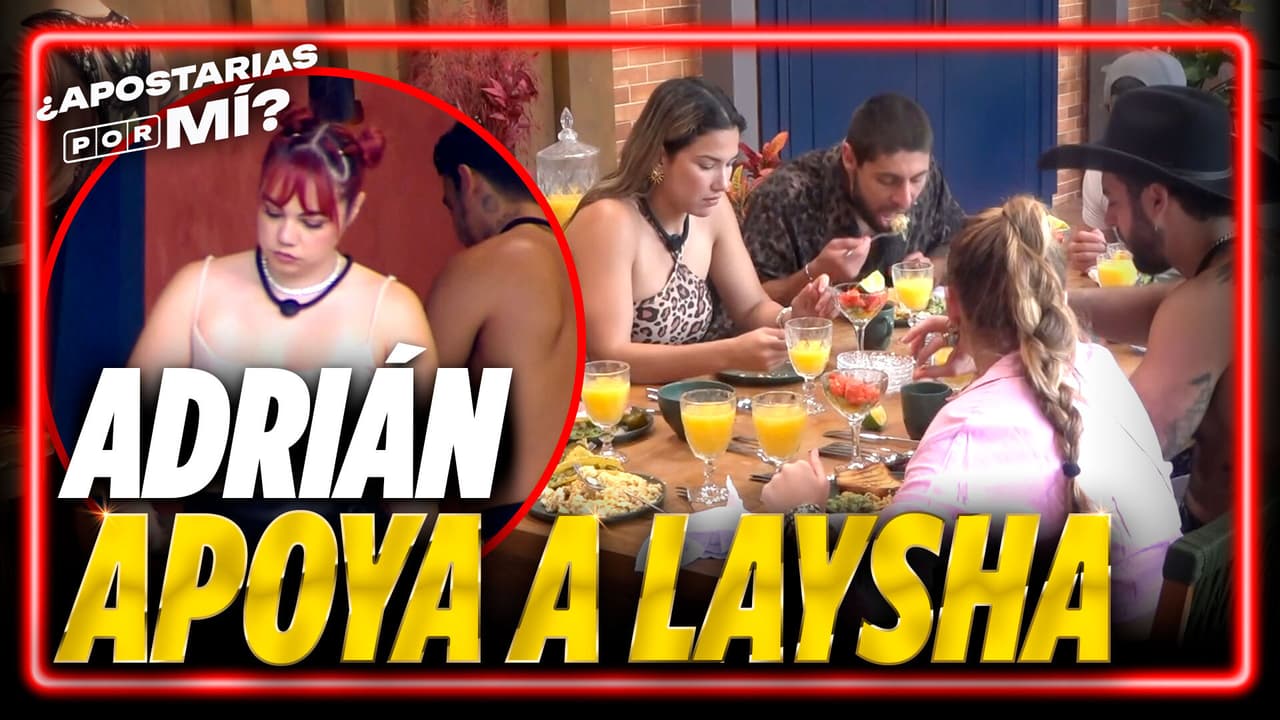 Adrián se ofrece a ayudar a Laysha aunque sea sancionado