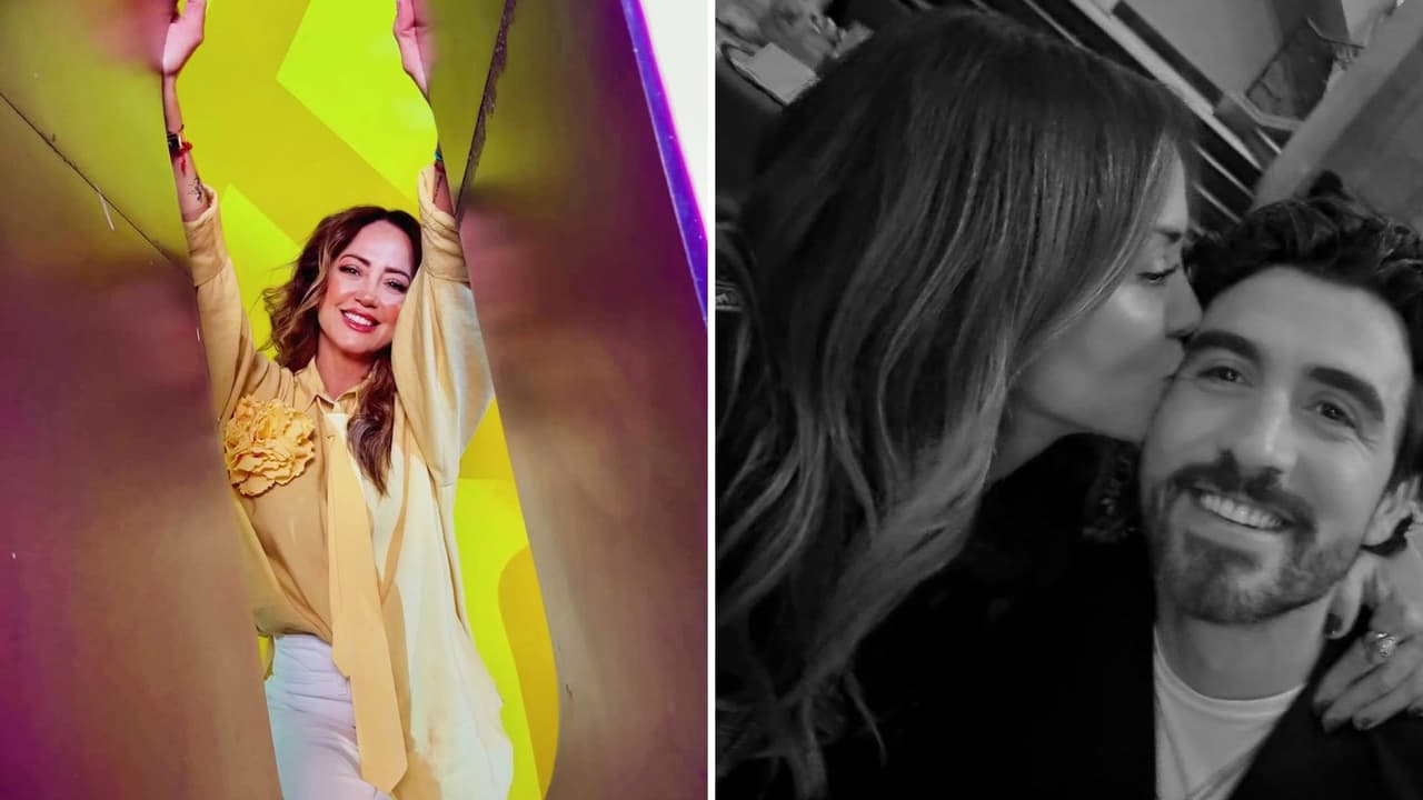 Andrea Legarreta comparte fotos donde posa para su novio Luis Carlos Origel: "el equipo perfecto"