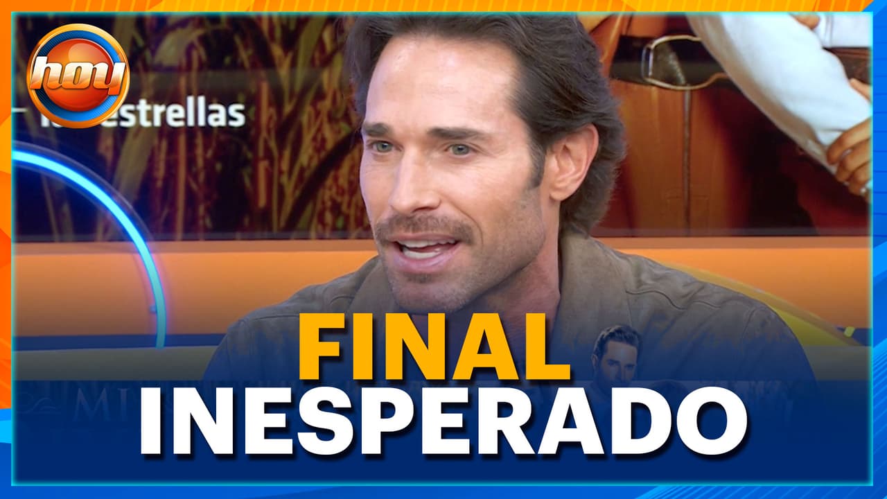 Sebastián Rulli revela pistas del EXPLOSIVO desenlace de ‘Mi Rival’