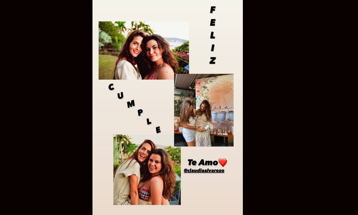 Alexandra, hija de Billy Rovzar, conmovió al felicitar a su madrastra con tremendo mensaje