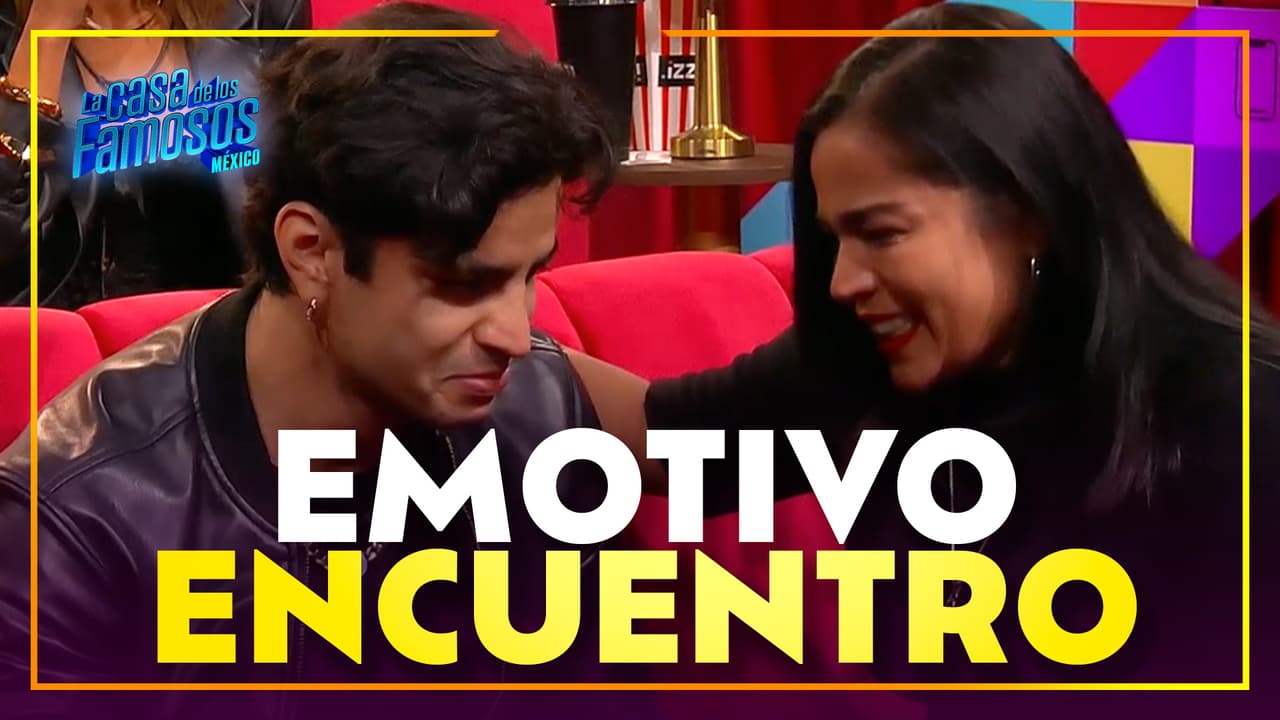 Aarón se reúne con su madre en el primer "Congelados" de La Casa de los Famosos México