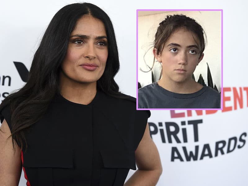Hija de Salma Hayek le corta el cabello y enloquece Instagram