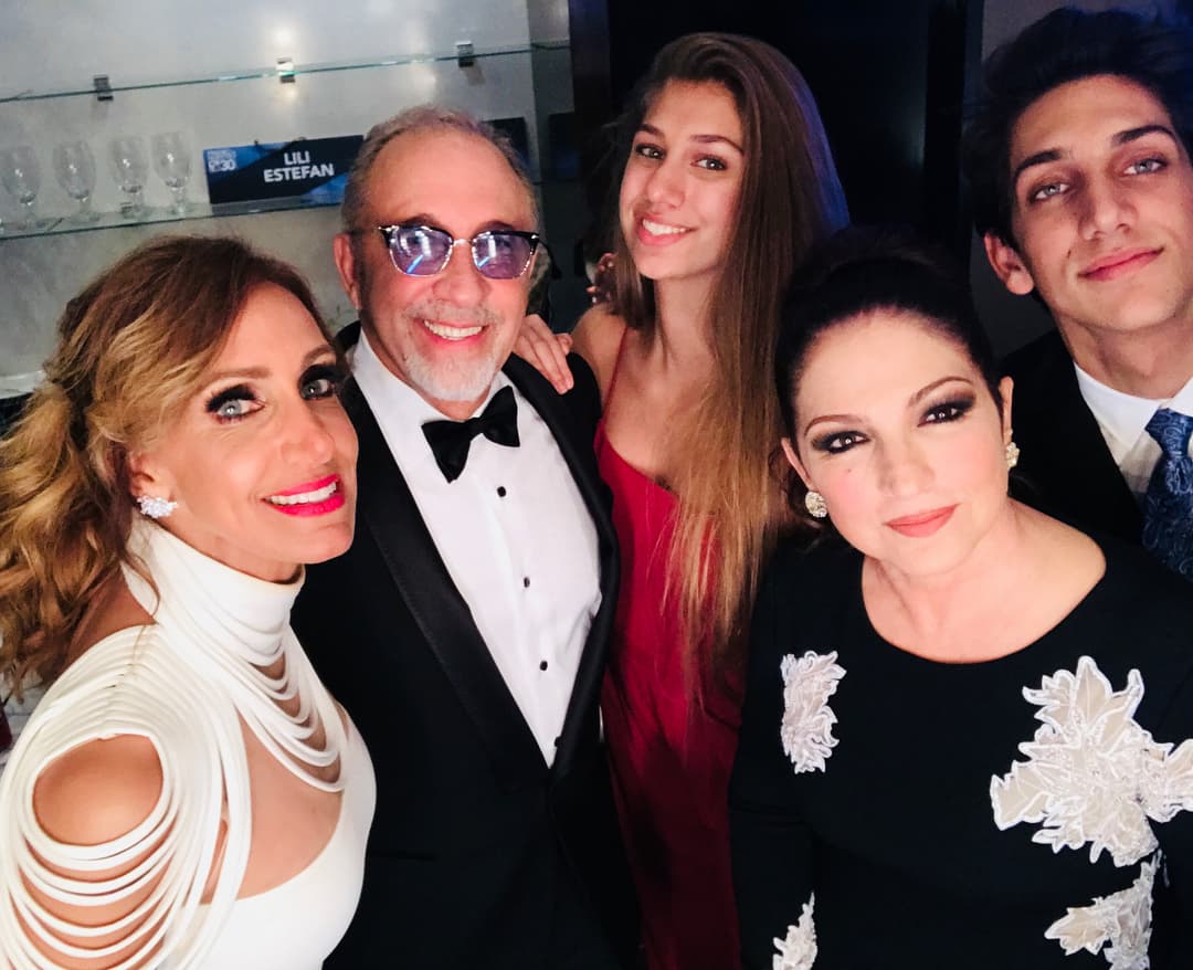 La familia Estefan también se juntó durante la gala del Premio Lo Nuestro