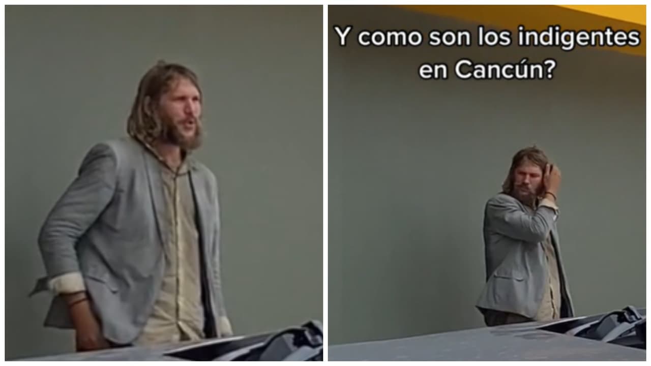 Encuentran en México a un hombre sin hogar que causa furor por su belleza: "¿Es modelo?"