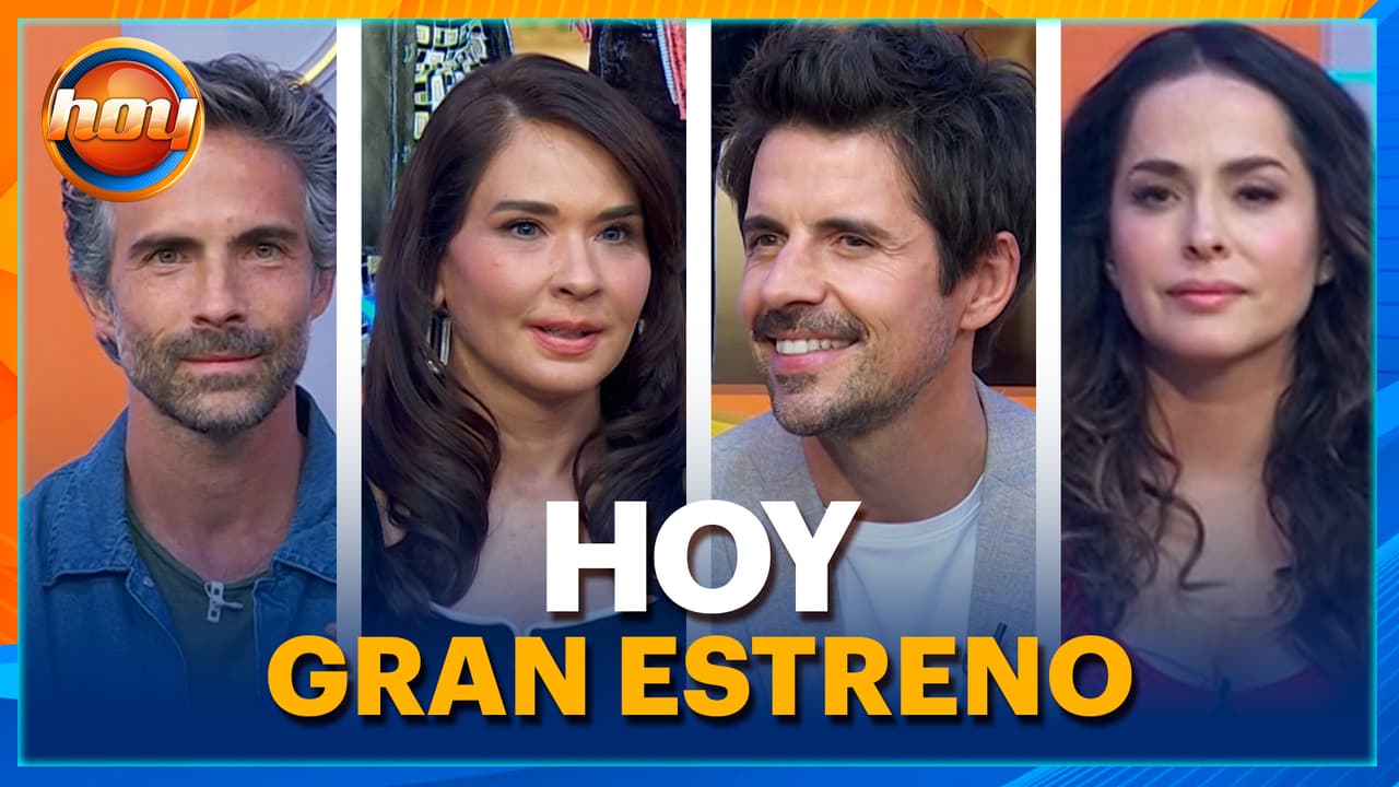 Osvaldo, Adriana, Danna y Juan Martín EMOCIONADOS por el estreno de 'Hermanas, un amor compartido'