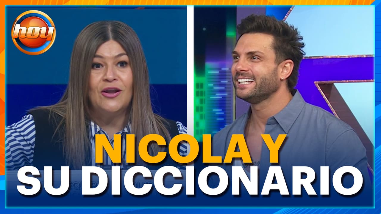 Nicola Porcella da todo en el divertido juego 'Vecinos'