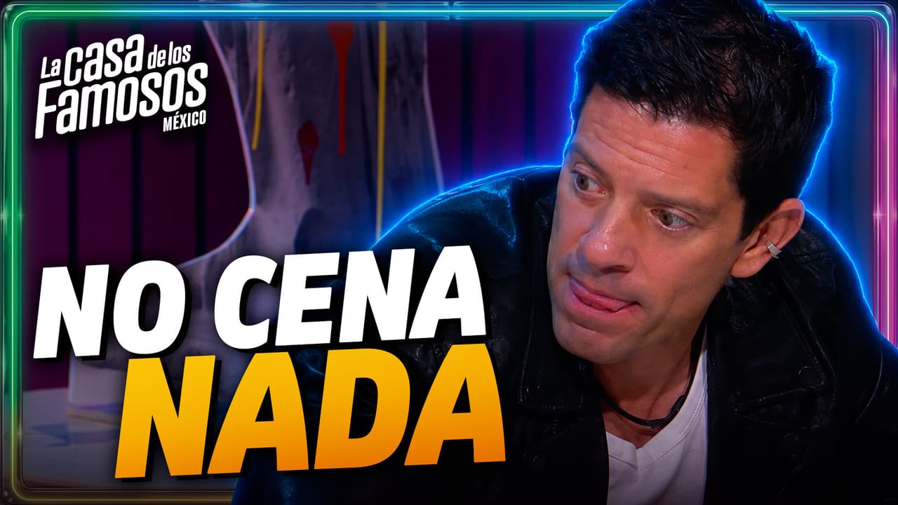 Yahir es el único que no prueba ni un bocado en su primera CENA DE NOMINADOS